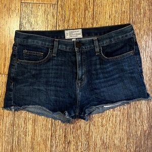 Current Elliot Low-Rise Jean Shorts